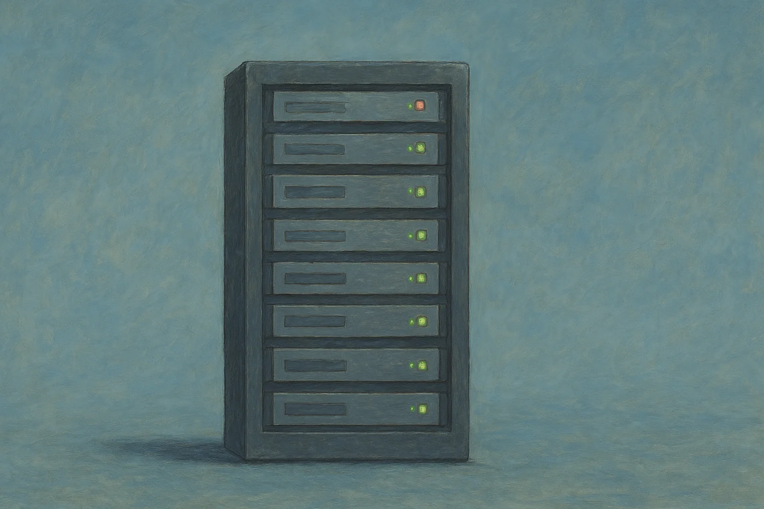 Data app banner with cloud computing illustration